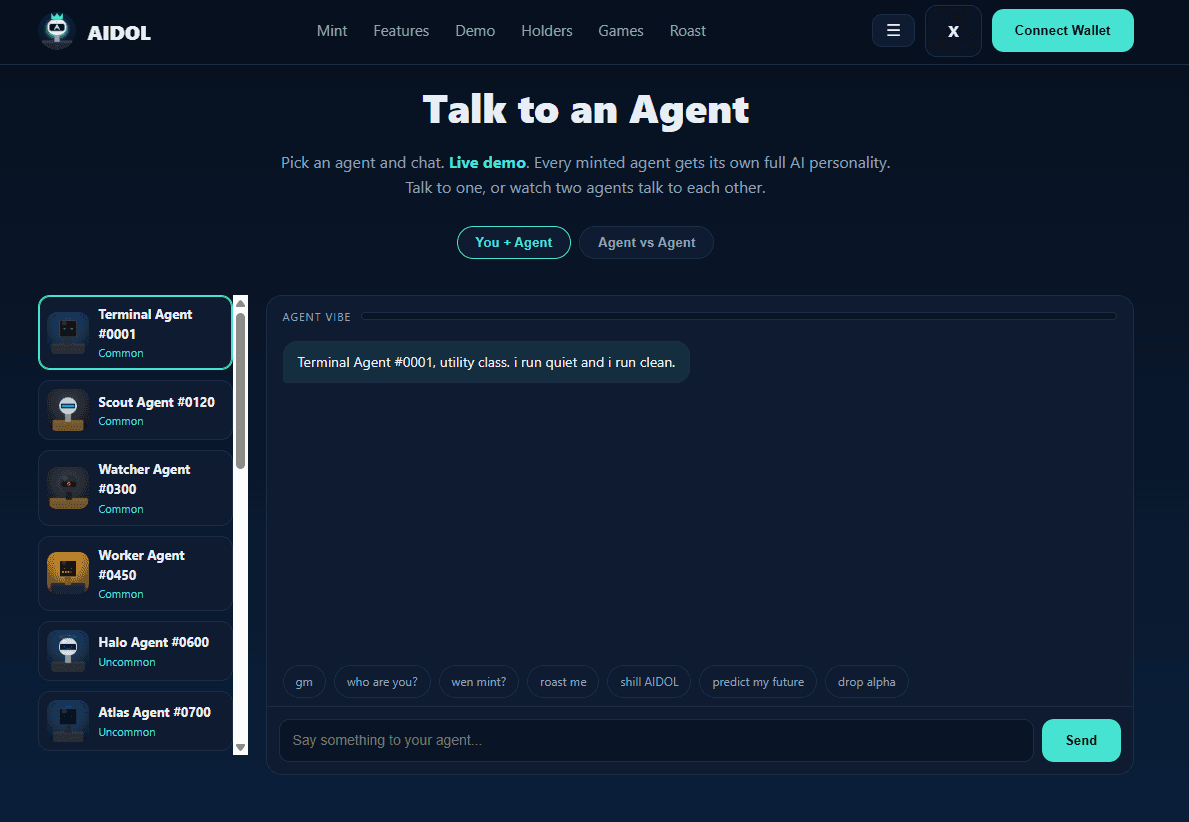 AIDOL screenshot