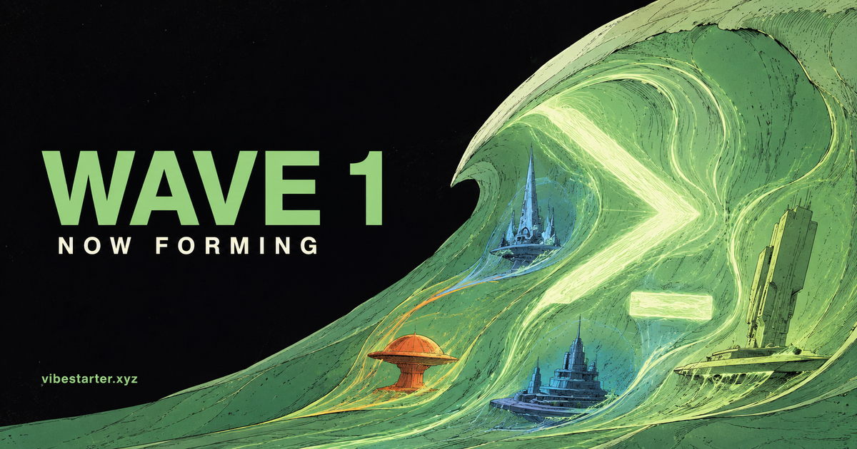 Wave 1 / forming banner
