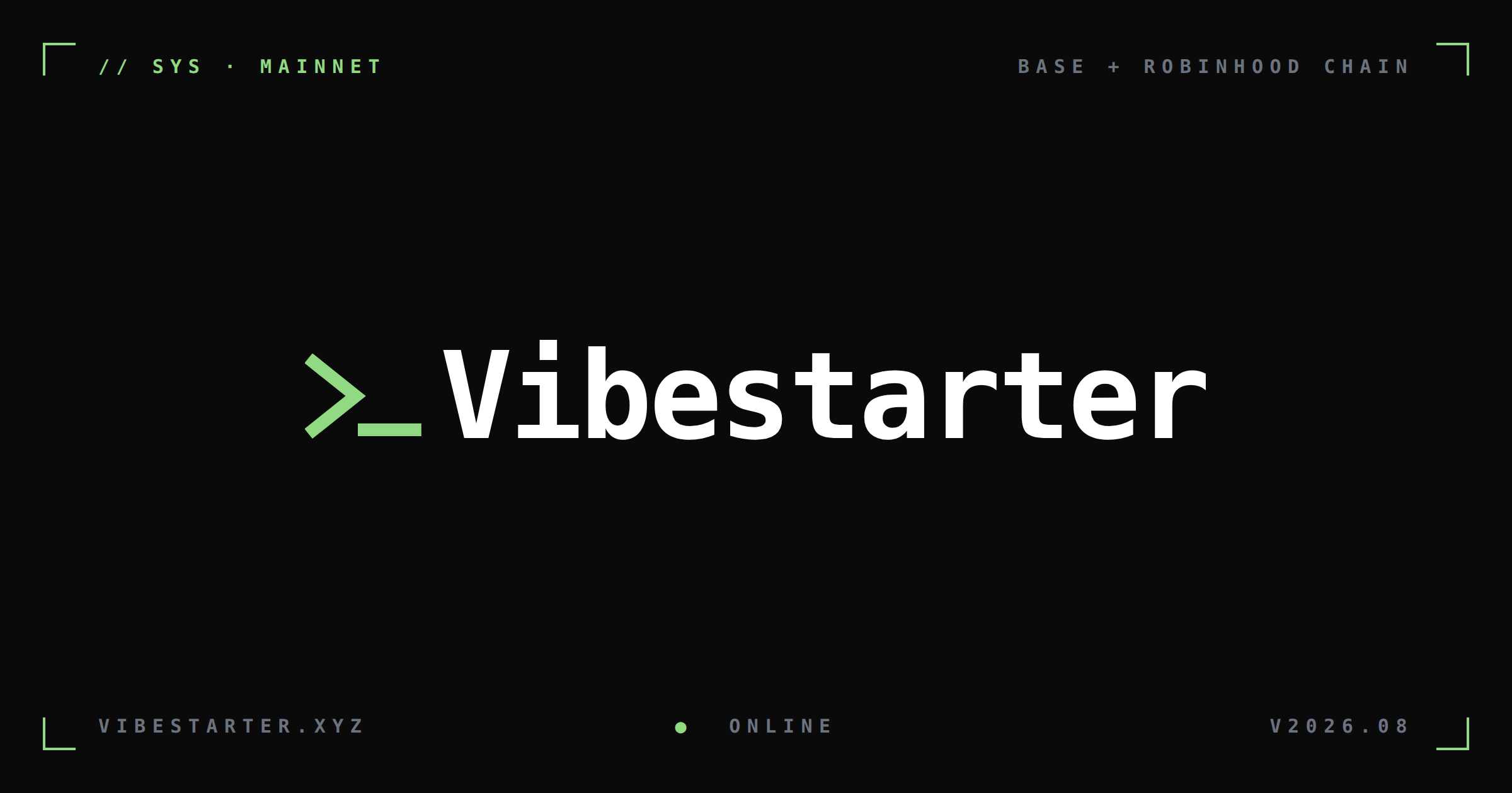 Wordmark / dark banner